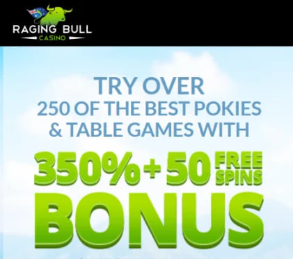 Bonus 350% on first deposit + 50 free spins